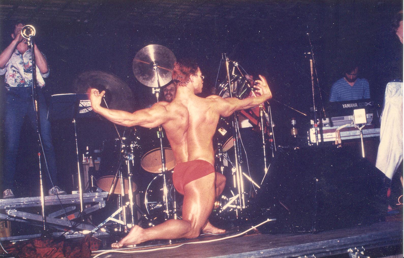 Auftritt mit Bick Diehl 1986